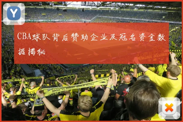 CBA球队背后赞助企业及冠名资金数据揭秘